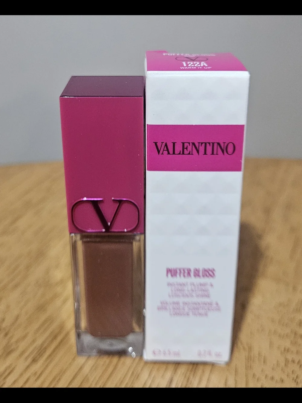 Valentino Puffer Glosd In 122A New With Box 4.5ml